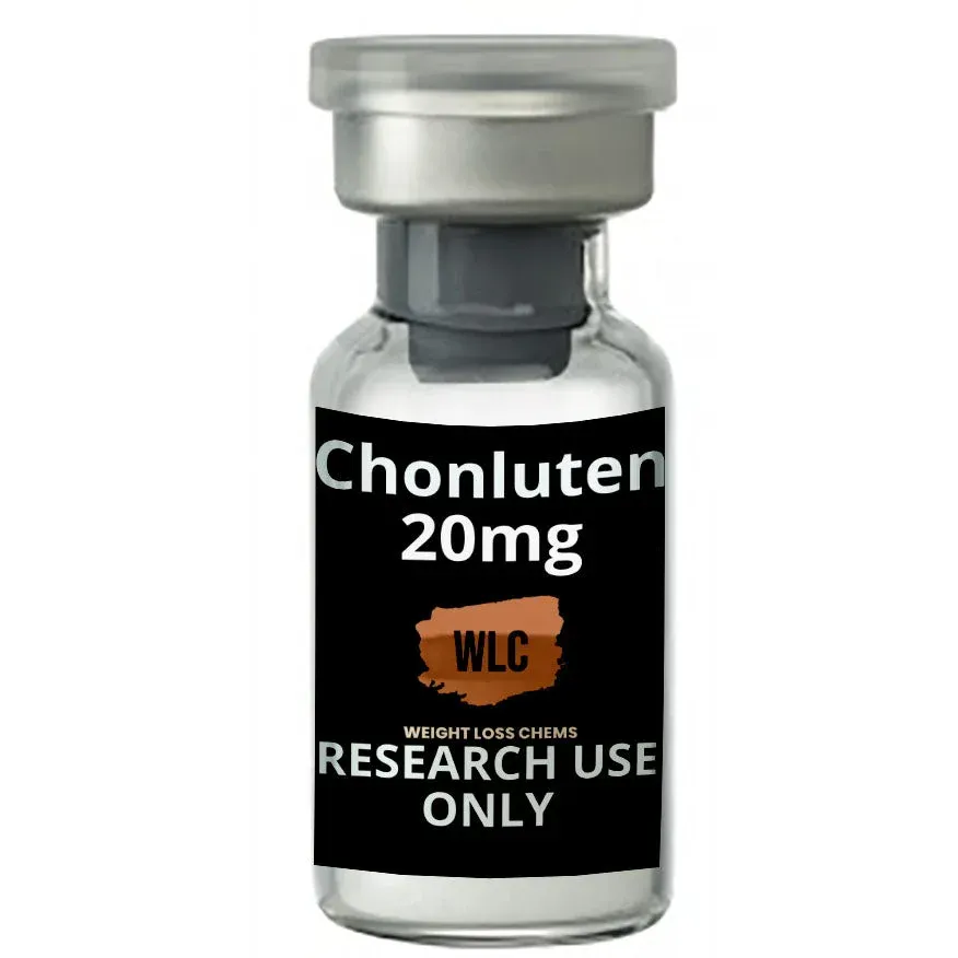 Chonluten 20mg vial for research use only. Weight Loss Chems (WLC) product.