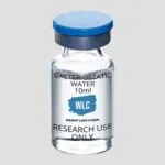 Bacteriostatic Water 10ml vial for research use only.  WLC Weight Loss Chems.