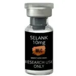 Selank 10mg vial for research use only. Weight Loss Chems (WLC) product.
