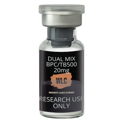 Dual mix BPC-157/TB500 20mg vial for research use only